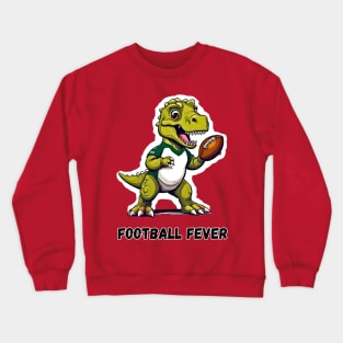 Football Fever Dino Crewneck Sweatshirt